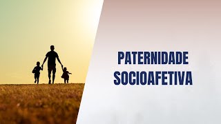 Paternidade socioafetiva [upl. by Halle]