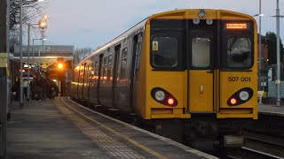 Trains at Birkdale 18012024 [upl. by Attenhoj]