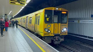 Merseyrail 507003 Journey From Liverpool Central to Birkdale [upl. by Oeflein]