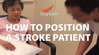 How To Position A Stroke Patient [upl. by Ravilob]