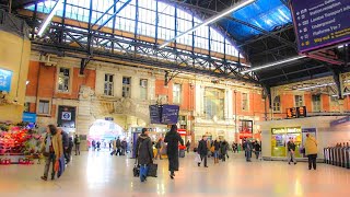 A Look At Victoria Station London [upl. by Kurr983]