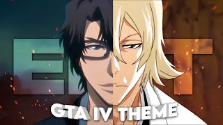 Aizen x Urahara  GTA IV Theme Edit [upl. by Hartill]